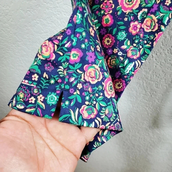 C. Wonder Nantucket Floral Print Ankle Pants Sz 10P Summer Vacation cottagecore - Picture 4 of 4